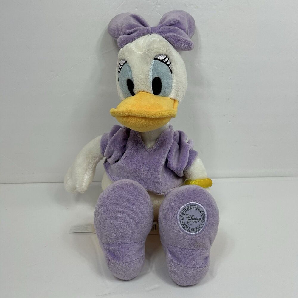 Disney Store Daisy Duck Plush 19" Stuffed Doll Genuine Original Authentic